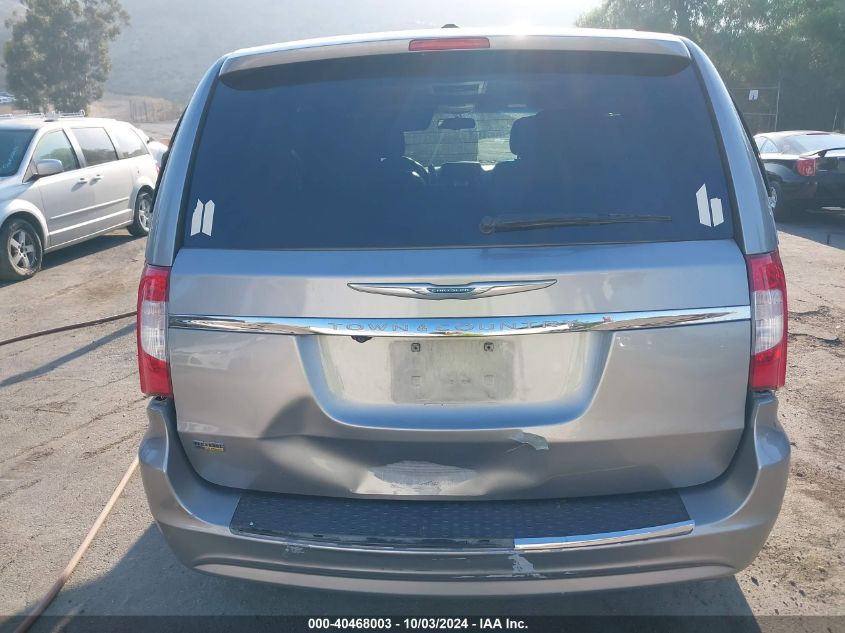 2C4RC1BG8GR103830 2016 Chrysler Town & Country Touring