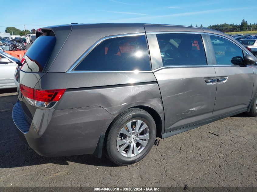 2014 Honda Odyssey Ex-L VIN: 5FNRL5H6XEB006398 Lot: 40468010