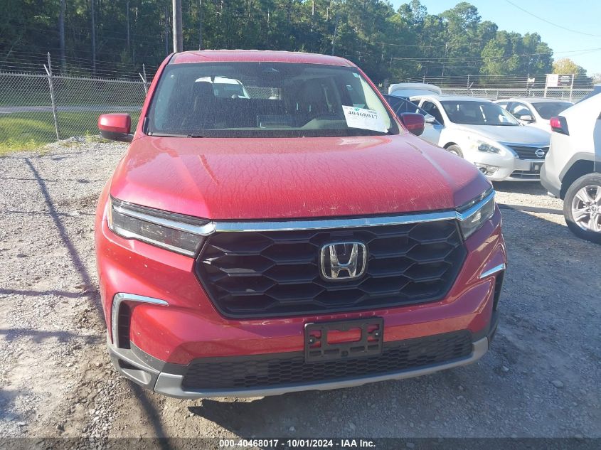 2023 Honda Pilot Awd Ex-L 7 Passenger VIN: 5FNYG1H54PB003418 Lot: 40468017