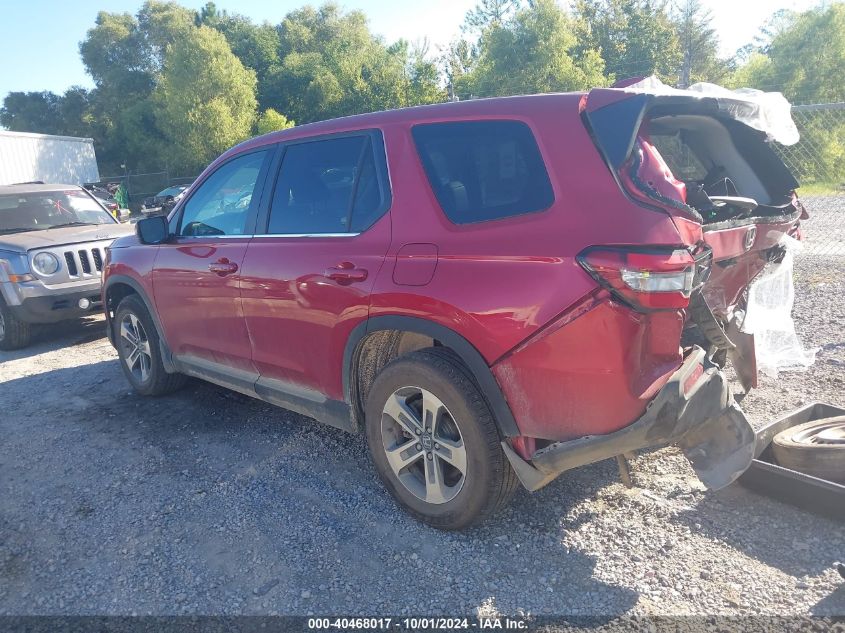 2023 Honda Pilot Awd Ex-L 7 Passenger VIN: 5FNYG1H54PB003418 Lot: 40468017