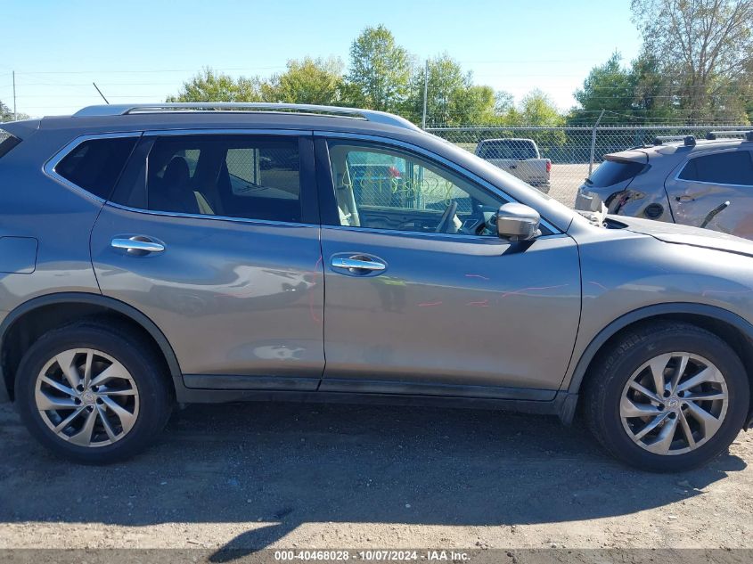 5N1AT2MVXFC906222 2015 Nissan Rogue Sl