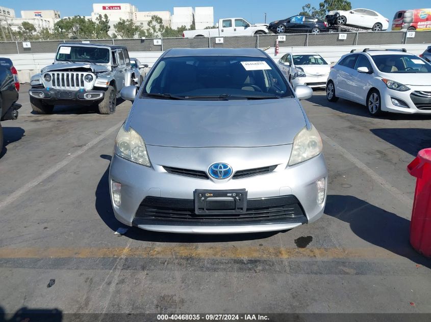 2014 Toyota Prius Two VIN: JTDKN3DU3E1743309 Lot: 40468035