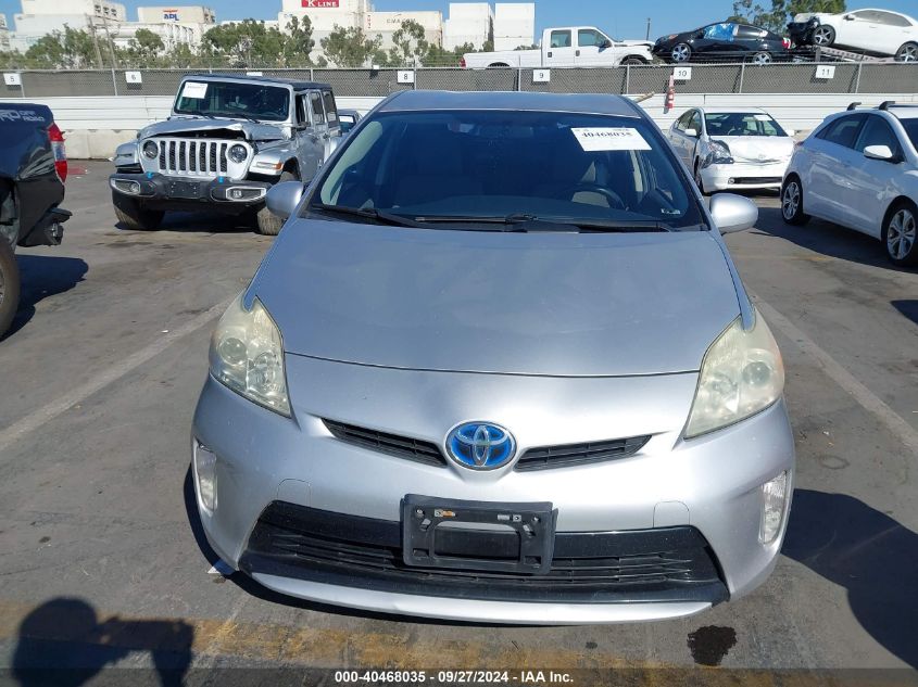 2014 Toyota Prius Two VIN: JTDKN3DU3E1743309 Lot: 40468035