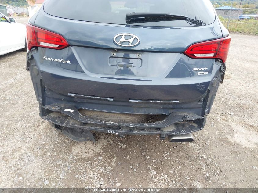 2017 Hyundai Santa Fe Sport 2.4L VIN: 5XYZUDLB3HG392395 Lot: 40468051