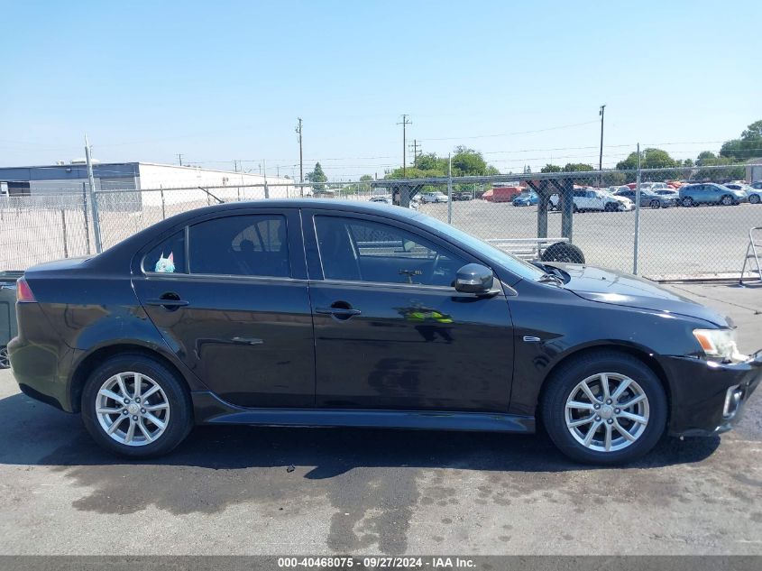 2016 Mitsubishi Lancer Es VIN: JA32U2FU1GU004241 Lot: 40468075