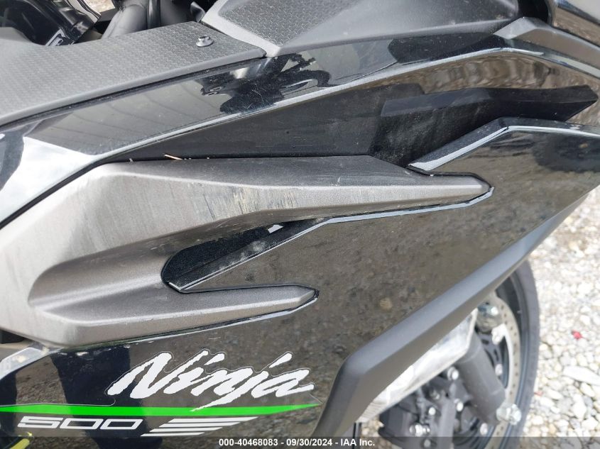 2024 Kawasaki Ex500 H VIN: ML5EXGH17RDA25293 Lot: 40468083