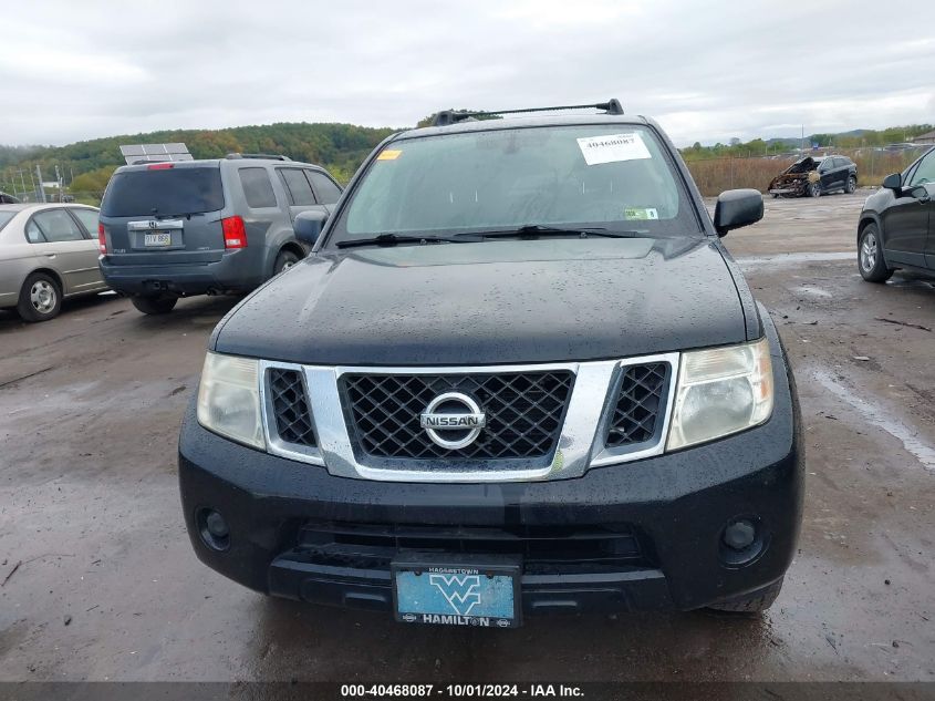 2011 Nissan Pathfinder S VIN: 5N1AR1NB3BC630893 Lot: 40468087