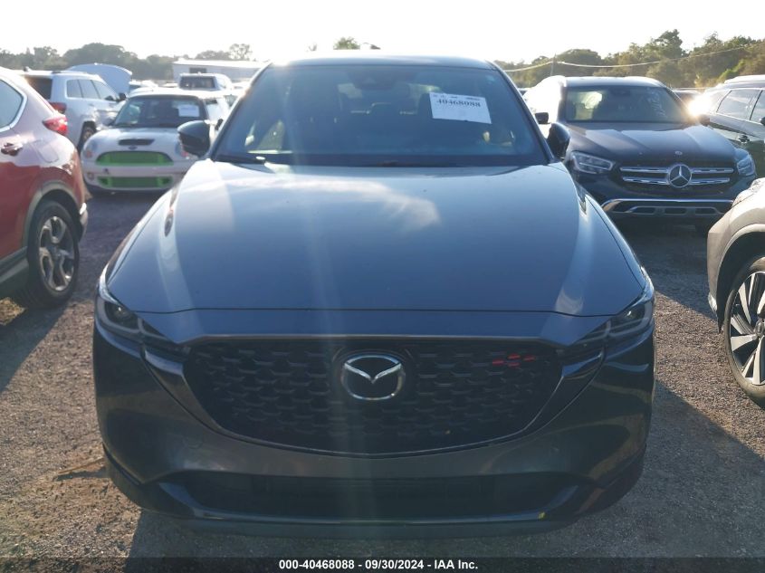 2022 Mazda Cx-5 2.5 Turbo VIN: JM3KFBAY8N0597145 Lot: 40468088