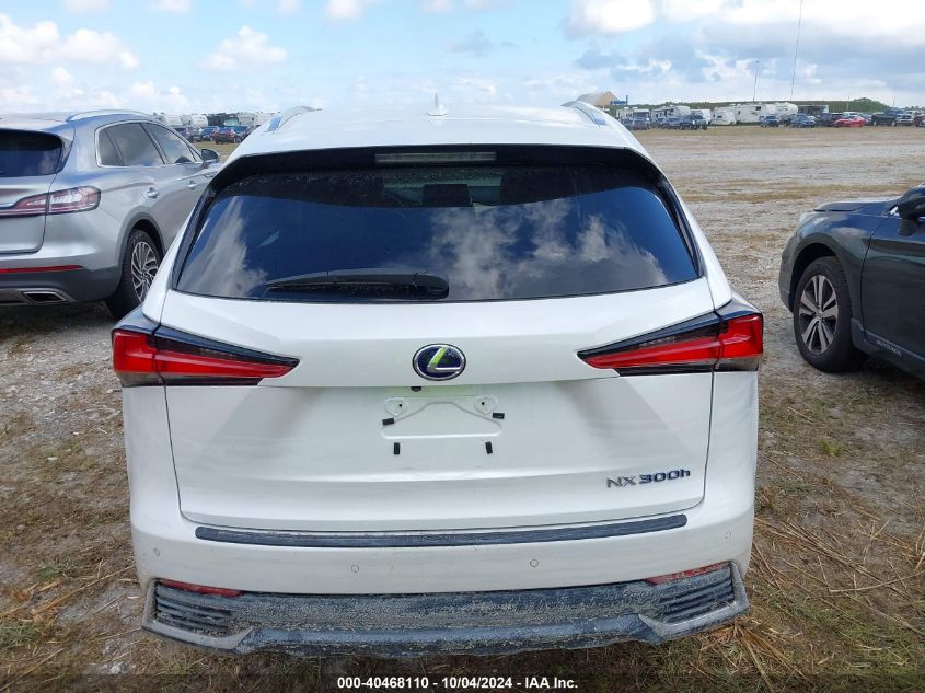 JTJBJRBZ1K2102272 2019 Lexus Nx 300H