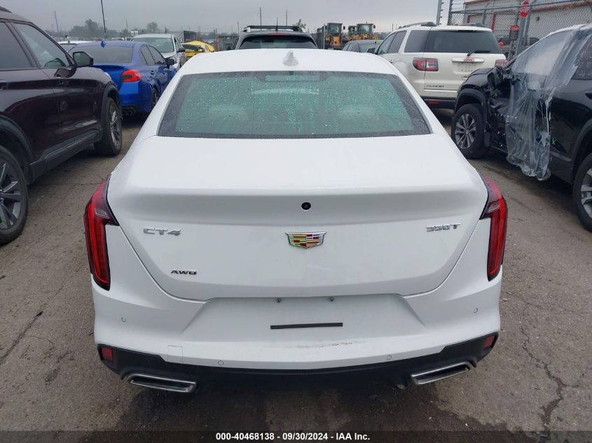 2024 Cadillac Ct4 Luxury VIN: 1G6DK5RK4R0125032 Lot: 40468138