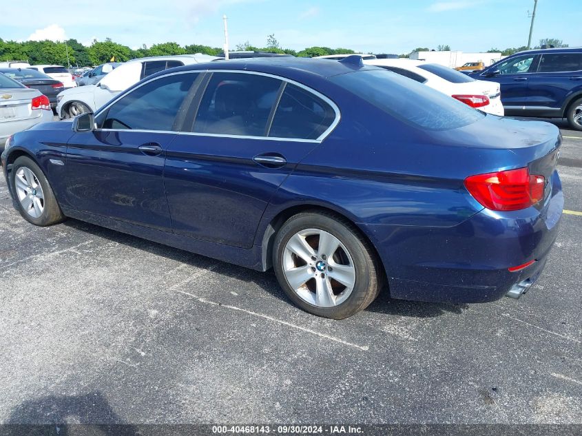 2013 BMW 528I I VIN: WBAXG5C58DD234008 Lot: 40468143