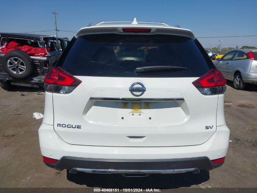 2019 Nissan Rogue Sv VIN: JN8AT2MT4KW260093 Lot: 40468151