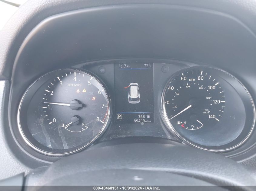 VIN JN8AT2MT4KW260093 2019 NISSAN ROGUE SV