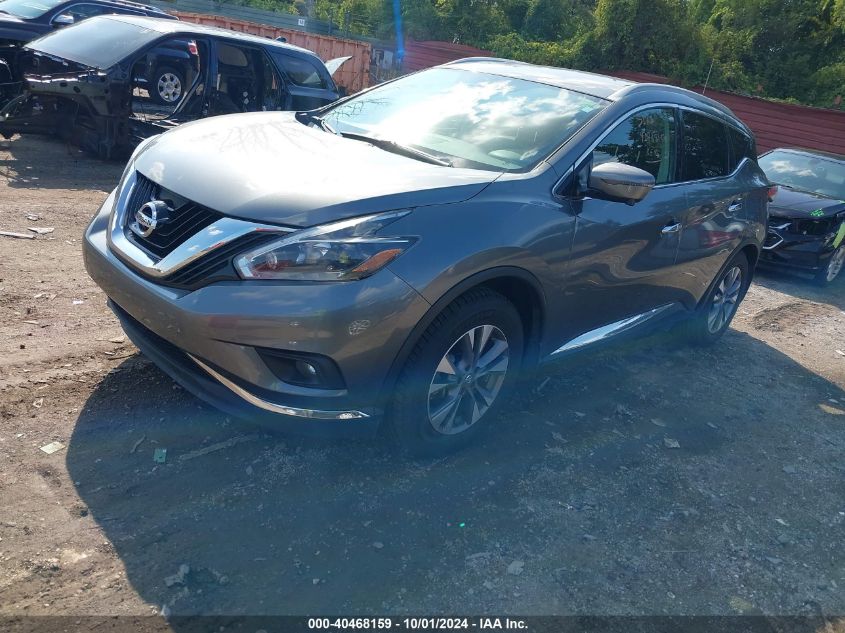 5N1AZ2MH1JN122999 2018 NISSAN MURANO - Image 2