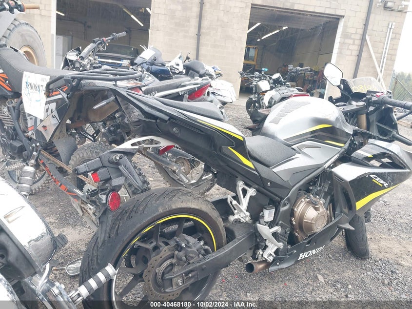 VIN MLHPC6251P5400516 2023 HONDA CBR500 RA