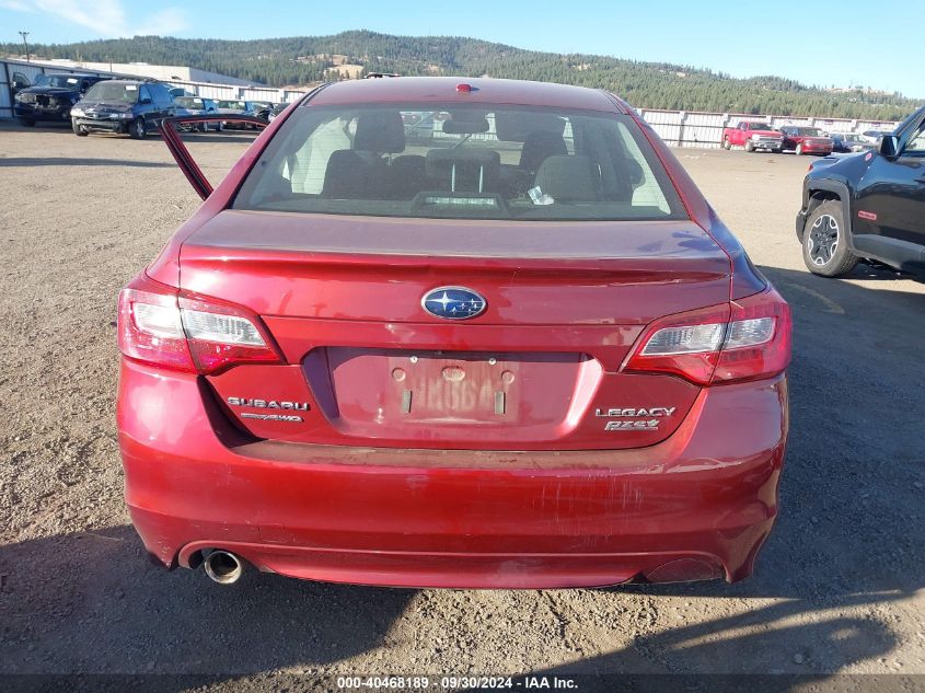 2015 Subaru Legacy 2.5I Premium VIN: 4S3BNAD66F3018699 Lot: 40468189