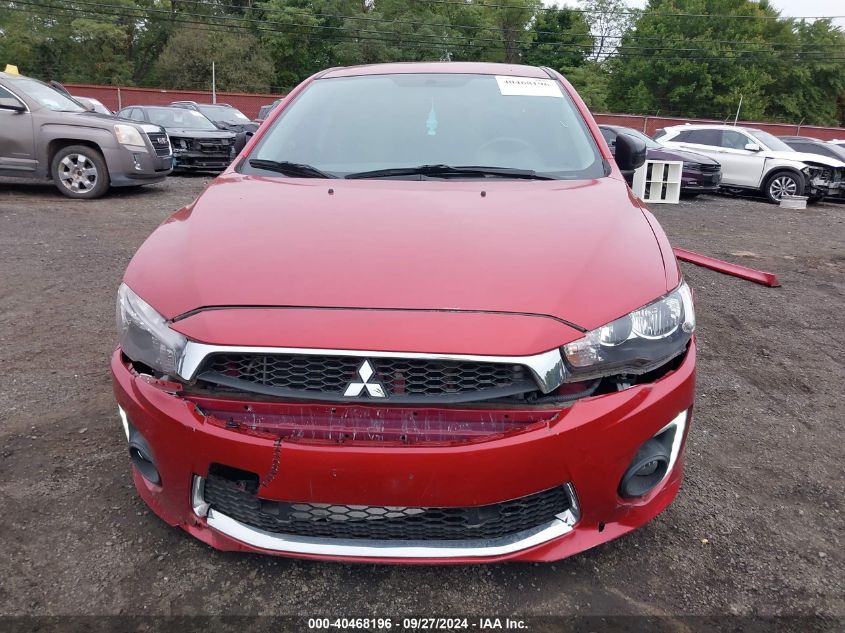 2016 Mitsubishi Lancer Es VIN: JA32U2FU2GU011084 Lot: 40468196