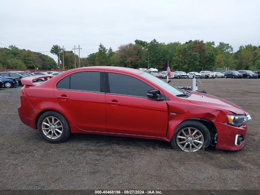 2016 Mitsubishi Lancer Es VIN: JA32U2FU2GU011084 Lot: 40468196