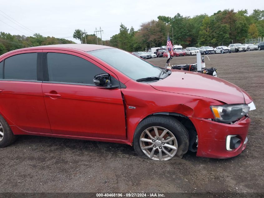 2016 Mitsubishi Lancer Es VIN: JA32U2FU2GU011084 Lot: 40468196