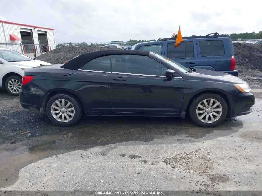 2012 Chrysler 200 Touring VIN: 1C3BCBEB9CN145166 Lot: 40468197