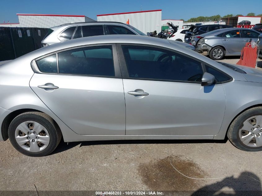 2017 Kia Forte Lx VIN: 3KPFK4A76HE121142 Lot: 40468203