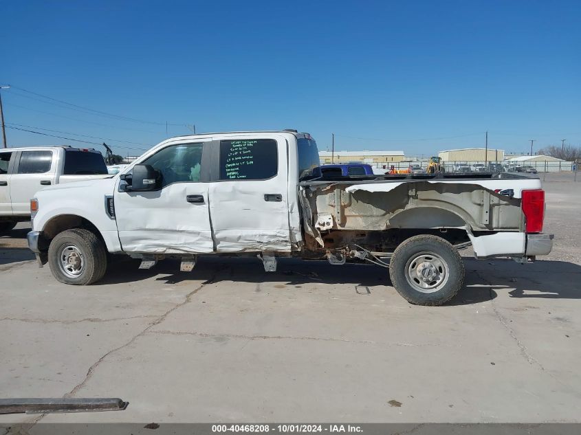 2020 Ford F250 Super Duty VIN: 1FT7W2B6XLED67618 Lot: 40468208