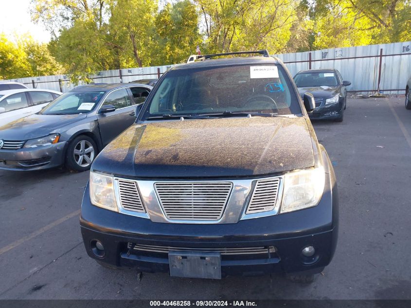 2007 Nissan Pathfinder Se Off-Road VIN: 5N1AR18W37C633167 Lot: 40468258