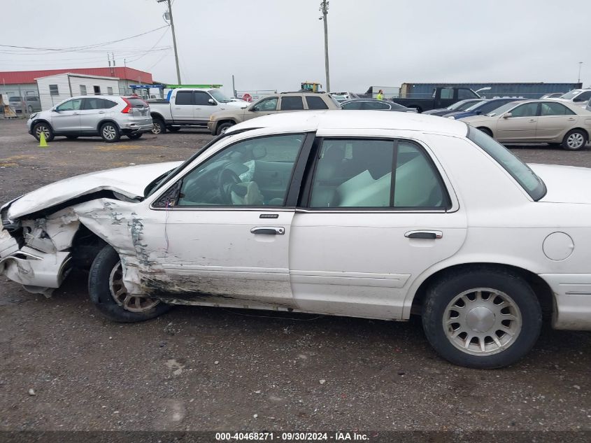 1998 Ford Crown Victoria Lx VIN: 2FAFP74W4WX111986 Lot: 40468271