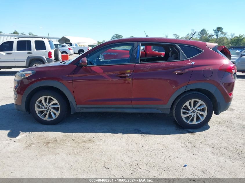 2016 Hyundai Tucson Se VIN: KM8J23A46GU197238 Lot: 40468281