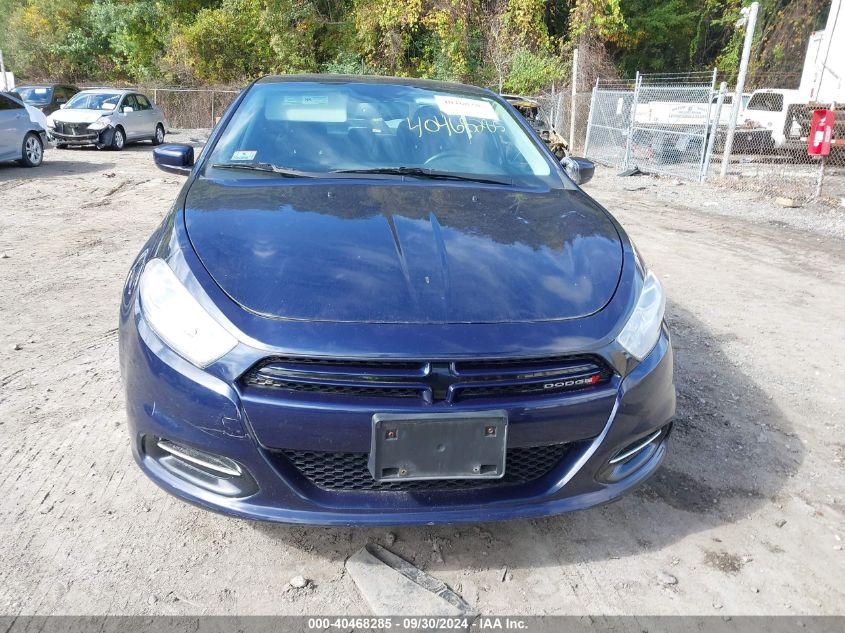 2013 Dodge Dart Aero VIN: 1C3CDFAH6DD215202 Lot: 40468285