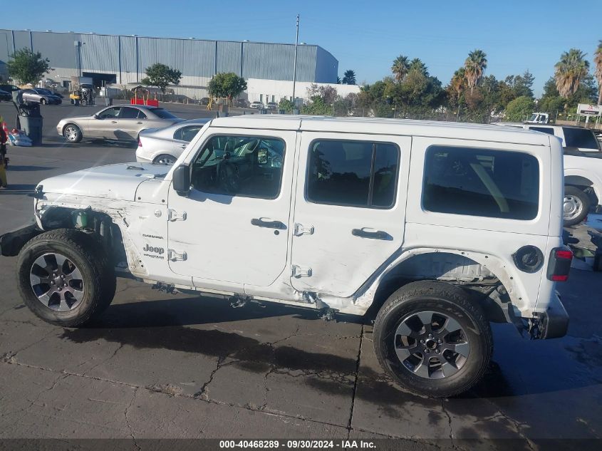 2018 Jeep Wrangler Unlimited Sahara VIN: 1C4HJXEG3JW254475 Lot: 40468289