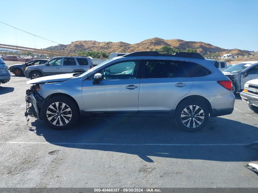 2016 Subaru Outback 2.5I Limited VIN: 4S4BSANC6G3353889 Lot: 40468357