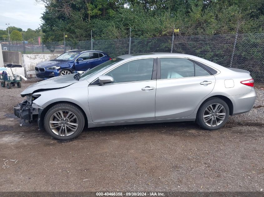 2016 Toyota Camry Se VIN: 4T1BF1FK8GU216831 Lot: 40468358