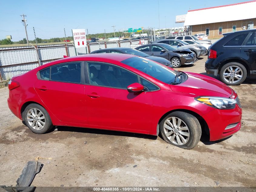 2015 Kia Forte Lx VIN: KNAFX4A64F5415069 Lot: 40468385