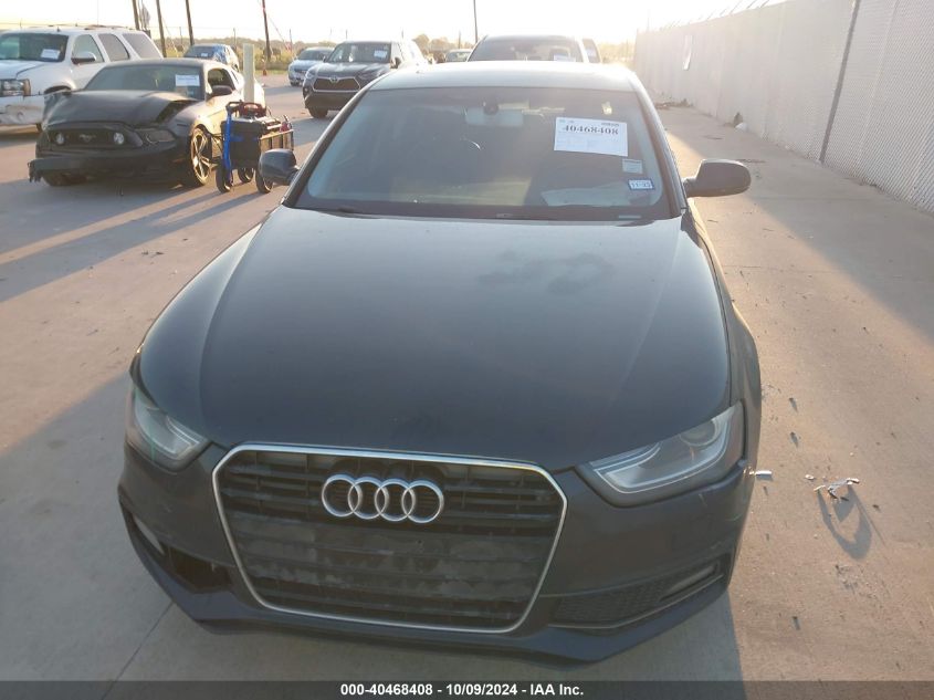 2014 Audi A4 Premium VIN: WAUAFAFL8EN018151 Lot: 40468408