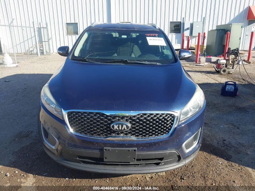 2016 Kia Sorento 3.3L Lx VIN: 5XYPG4A57GG032203 Lot: 40468416