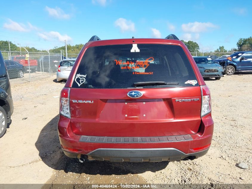 2009 Subaru Forester 2.5X VIN: JF2SH63629H772715 Lot: 40468424