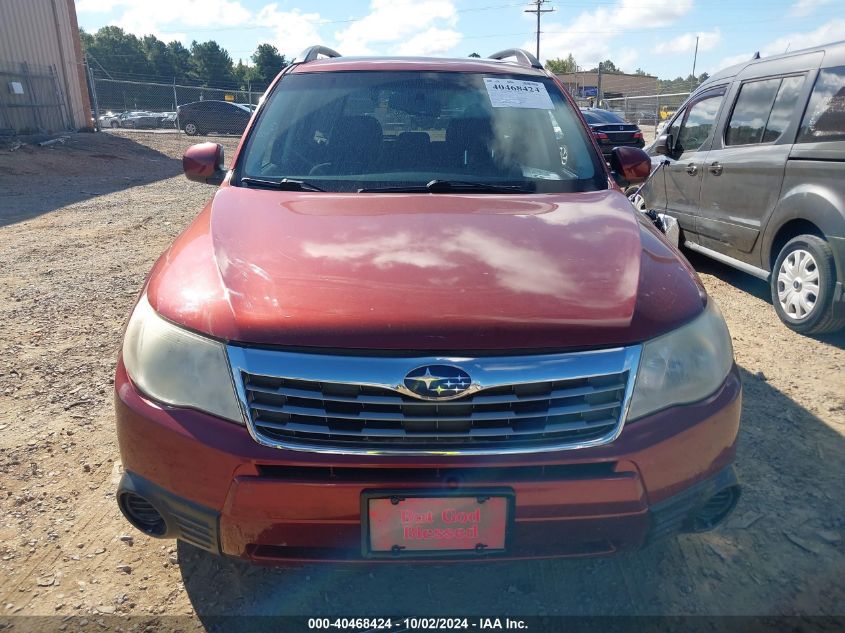 2009 Subaru Forester 2.5X VIN: JF2SH63629H772715 Lot: 40468424