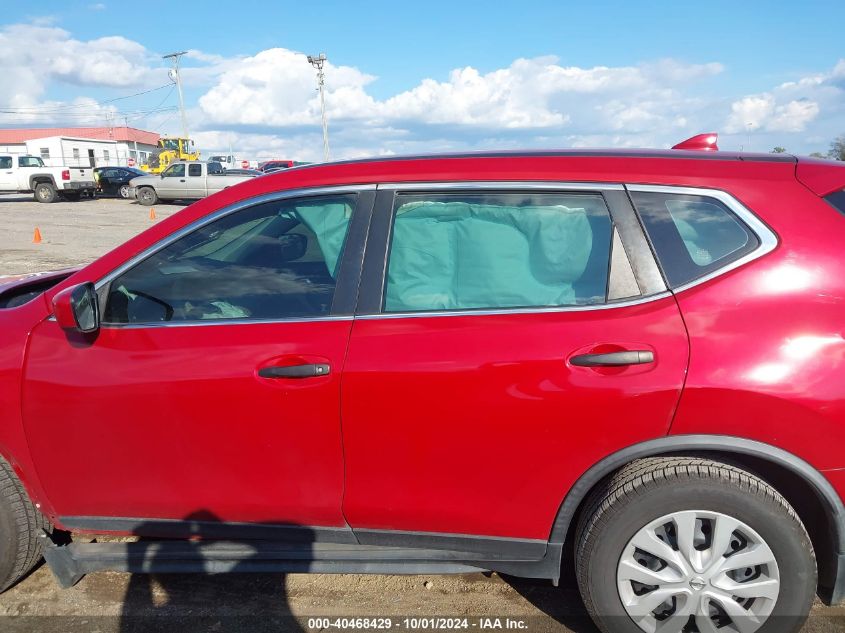 2017 Nissan Rogue S VIN: JN8AT2MT9HW399838 Lot: 40468429