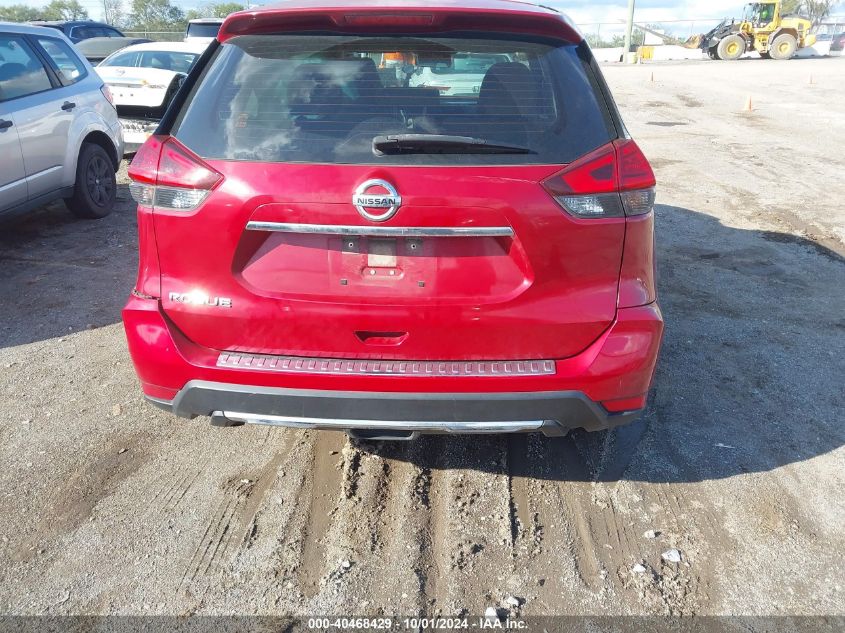 2017 Nissan Rogue S VIN: JN8AT2MT9HW399838 Lot: 40468429