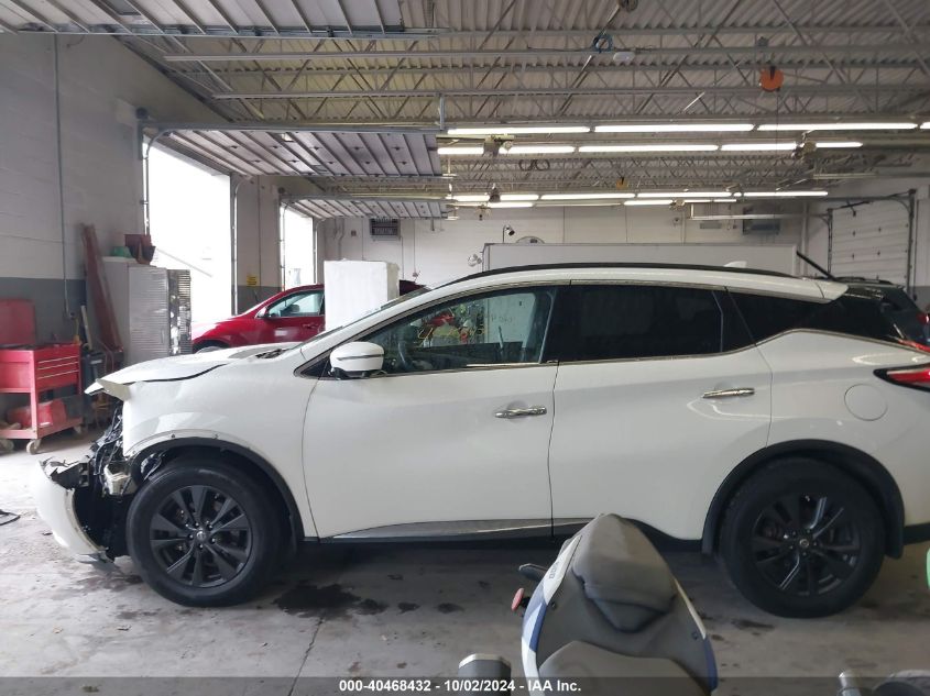 5N1AZ2MH0JN139468 2018 Nissan Murano Sv