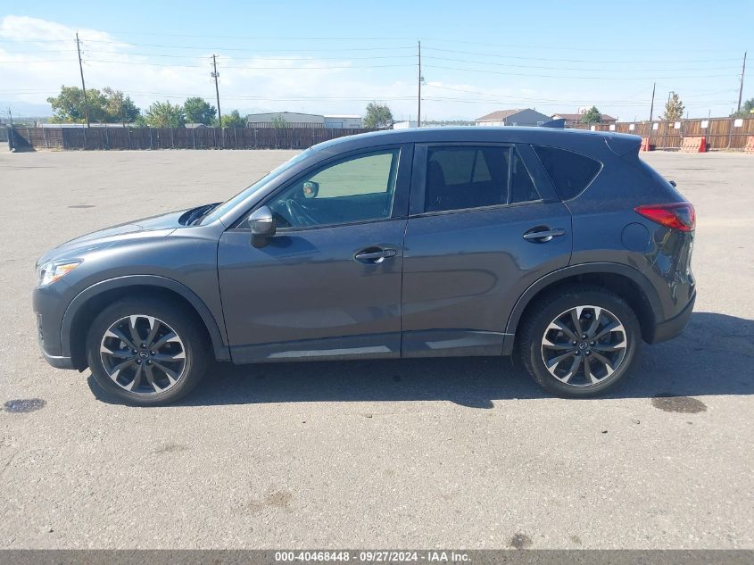 2016 Mazda Cx-5 Grand Touring VIN: JM3KE4DY8G0917562 Lot: 40468448