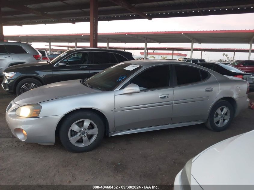 2006 Pontiac Grand Prix VIN: 2G2WP552161111946 Lot: 40468452