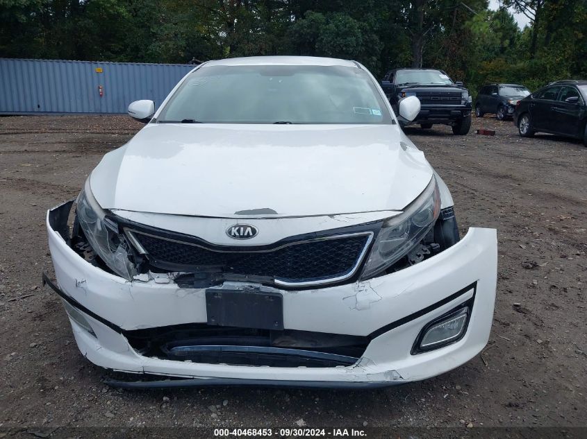 2014 Kia Optima VIN: 5XXGR4A65EG263055 Lot: 40468453