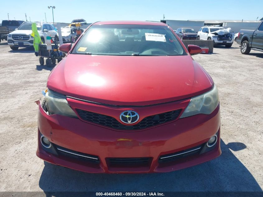 2012 Toyota Camry Se VIN: 4T1BF1FK5CU509435 Lot: 40468460