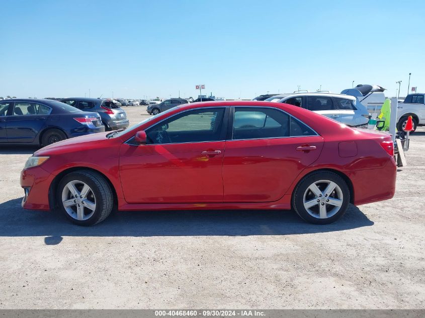 2012 Toyota Camry Se VIN: 4T1BF1FK5CU509435 Lot: 40468460