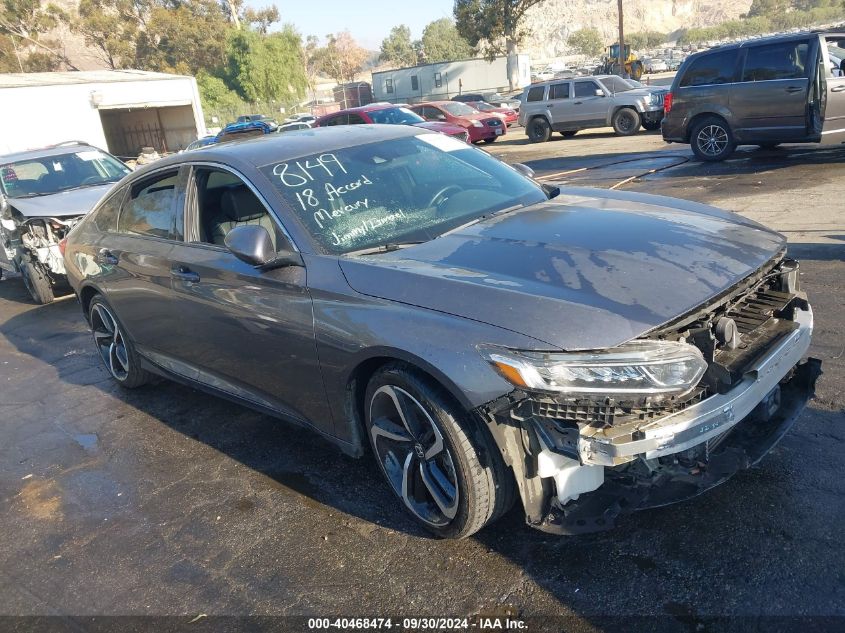 1HGCV1F31JA243903 2018 HONDA ACCORD - Image 1