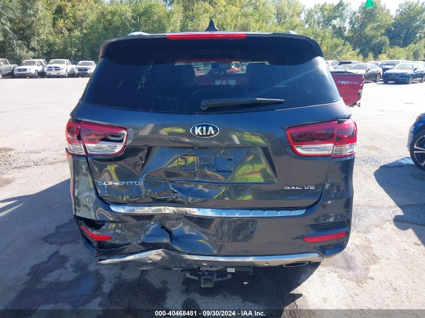 2016 Kia Sorento 3.3L Sxl VIN: 5XYPKDA53GG099136 Lot: 40468481