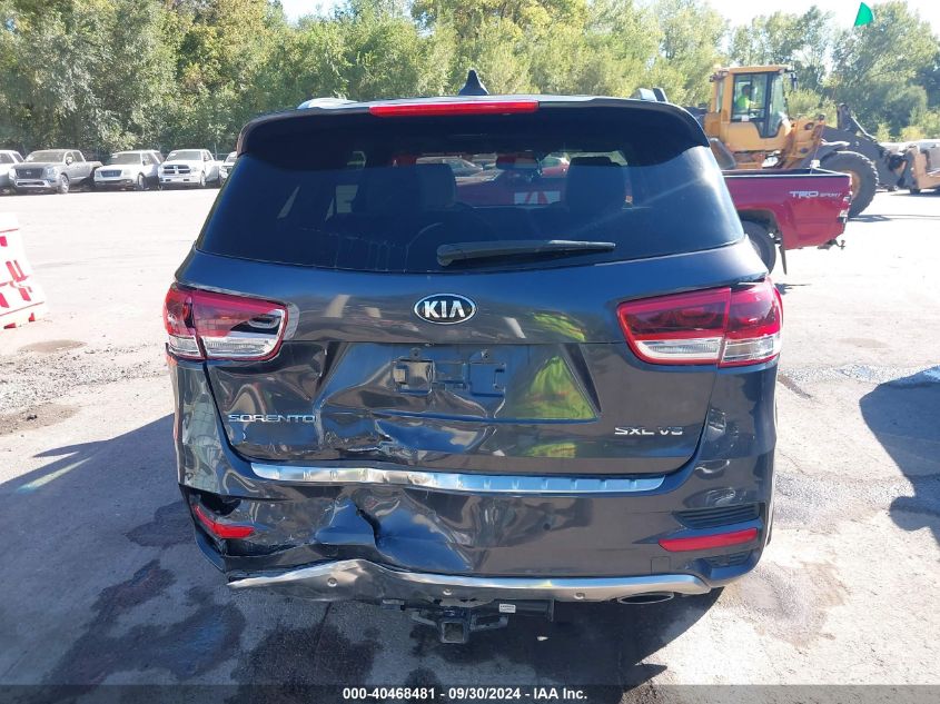 2016 Kia Sorento 3.3L Sxl VIN: 5XYPKDA53GG099136 Lot: 40468481