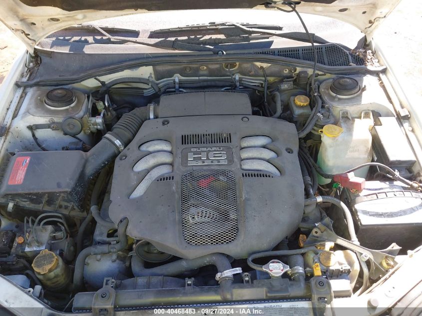 4S3BE896227200355 2002 Subaru Outback H6-3.0/H6-3.0 Vdc